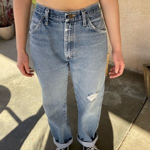 Rustler REWORKED jeans. Handmade.